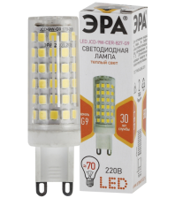 Лампа светодиодная G9 220V 9W/2700K ЭРА