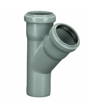 Тройник ПП канализационный D-50х50 45° ПОЛИТЭК (50)