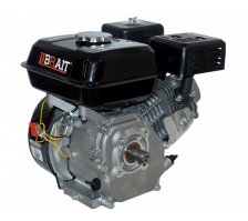 Двигатель BRAIT GE725G 7 л/с бензиновый (ручной старт, шкив 25мм, шлицы)