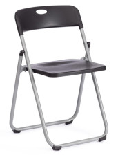 Стул складной FOLDER (mod. 3017H) 49х46,5х73,5 см, black (черный)/grey (серый)