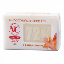 Мыло хозяйственное 72% Невская косметика 180гр с глицерином