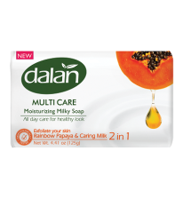 Мыло DALAN Multi Care 150гр 2в1 Папайя Молоко