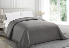 Покрывало жаккард Bosqua 004-BSQ серый Cleo Размер: 240х260