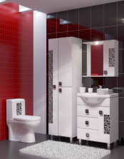 Тумба с раковиной Alba-60/Раковина Cersania-60 