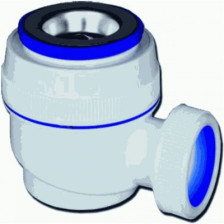 Сифон для душевого поддона выпуск нерж сталь D-70мм 11/2" 686