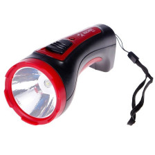 Фонарь аккумуляторный светодиодный Космос КOCAccu101WLED, 2 режима, 1WLED, 500mah, зарядка от сети