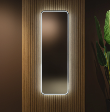 Зеркало Мальта AIR-TX 500х1500 с подсветкой, бесконтактный сенсор, гор/верт