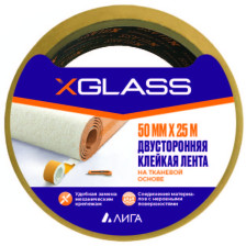 Лента двусторонняя ТК 50ммх10м X-Glass