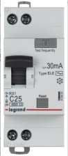 Выключатель дифференциального тока 1р+N 25А 30мА RX3 (AC) LEGRAND 419401 (АВДТ)