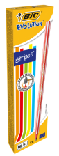 Карандаш ч/гр HB BIC Evolution Stripes