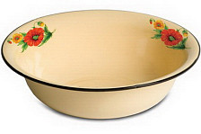 Таз эмалированный 12 л с рисунком 1с30 