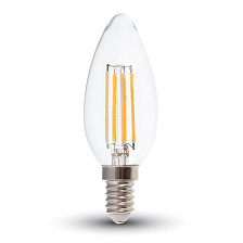 Лампа светодиодная Е14 9W/3000 свеча С35 диммируемая Uniel Air