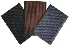 Коврик придверный влаговпитывающий ребристый 50х80см SUNSTEP (беж)