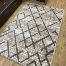 Ковер FLORA дизайн A945AC l.beige-p.white 1,2х1,7мм