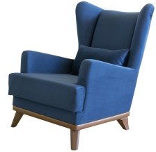 Кресло для отдыха Оскар Арт ТК 314 Tolido 26 (темно-синий сапфировый)