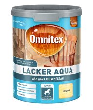 Лак LACKER AQUA 70 глянцевый (1л) Pinotex / Omnitex