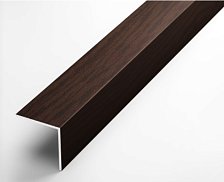Угол ламинированный 25х25х1,2 дуб венге 2.7 м (595)