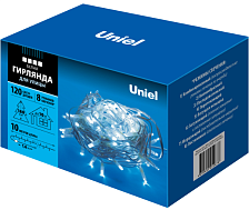 Гирлянда Uniel ULD-S1000-120/DWA IP67 10м белый уличная ш/к52678