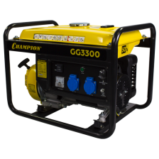 Генератор CHAMPION GG3300 3 кВт 220 V бензиновый