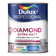 Краска интерьерная Diamond Extra Matt глубокоматовая BC (0,9л) Dulux 