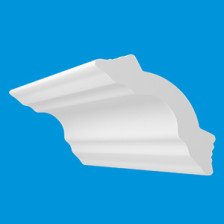 Плинтус потолочный К-50 2,0м 50х50 (62)