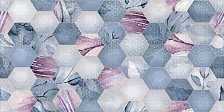 Плитка облицовочная (25х50) Ницца цветы рельеф (Axima, Россия)   