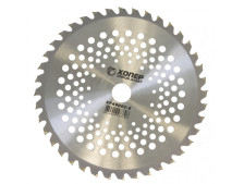 Нож Хопер XF49002-V 230х25,4х40T с победитовыми зубьями