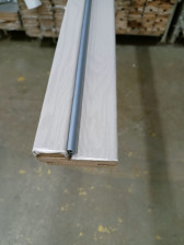 Коробка дверная телескоп с уплотнителем ПВХ Grey soft 30х70х2070 (деталь) (ВДК)