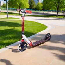 Самокат RIDEX Sigma 2 колеса 200 мм белый/розовый 