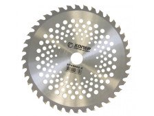 Нож Хопер XF49002-V 230х25,4х40T с победитовыми зубьями