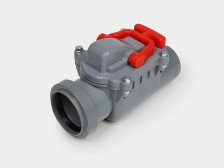 Клапан обратный полипропиленовый D50 Контур