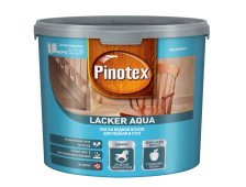 Лак LACKER AQUA 10 матовый (2,7л) Pinotex 