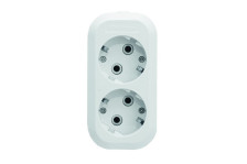 Колодка 2-м с заземлением UNIVersal ABS