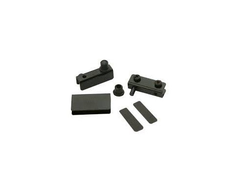 Комплект петель HG001/Bl для стеклянных фасадов
