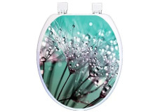 Сиденье для унитаза мягкое SweetSun Comfort Fotoprint B-34