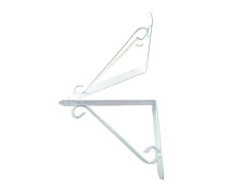 Кронштейн декоративный 190х240мм, белый 