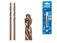 Сверло по металлу 3,0х33х61мм ц/х HSS кобальт Co-5% EXPERT STARTUL SE8300-30