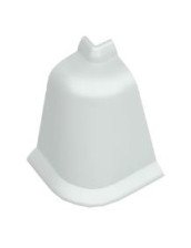 Угол внешн пласт белый KORNER