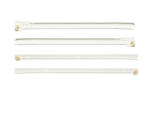 Направляющие роликовые 500 мм белые DS10 MF