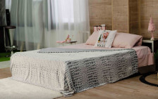 Плед 150х220 Домвелл двухсторонний фланель 10