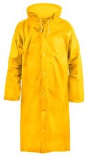 Плащ-дождевик EVA005Y желтый, на кнопках, Komfi