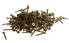 Саморезы для крепления ГКЛ к дереву 3,5х45 50 шт желтый цинк