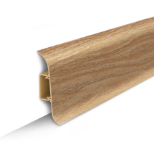 Плинтус Классик Идеал с кабель-каналом дуб коньячный 2,2 м 55 мм