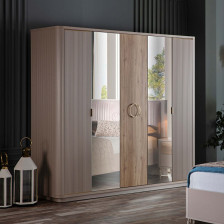 Шкаф для одежды 5-ти дверный SANVITO SANV-33 226х210х66