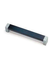 Ручка-скоба 128мм С18 металлик-дуб Венге