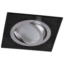 Светильник галогенный MR16 G5,3 черный-хром DL2801