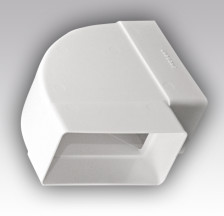 Колено горизонтальное 120х60мм 612КГП