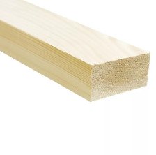 Брус 20х40 мм 2м (+/- 0,05 м) сухой строганный профилированный (ХВОЯ)