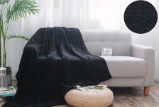 Плед велсофт в чемодане Royal plush 200х220 Cleo 019-RP