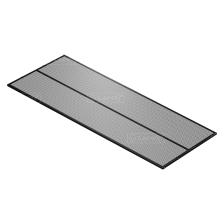 Полка мелкосетчатая 890x420 мм черная